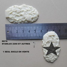 STARLUX COPIES RESINE MOYEN AGE SOCLE POUR CHEVAL AU GALOP 2250 OU 6121-6110 +