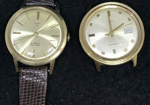 Lot vintage timex watches - lot,