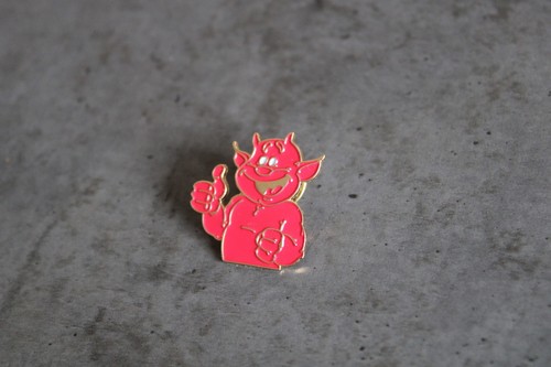 Pins diable diablotin rouge - pins,