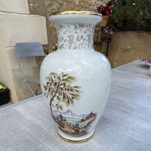 Vase porcelaine paris - vase,