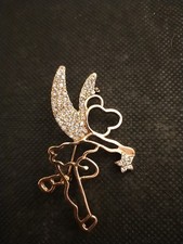 Broche Fée Clochette Swarovski