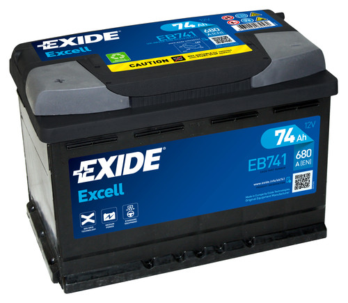 Batterie exide excell 12v - batterie,