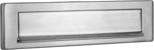 Boîte aux lettres inox - lettres,