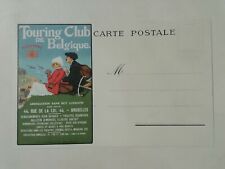ADVERTISING POSTCARD TOURING CLUB BELGIUM BELGIUM POSTCARD TC 