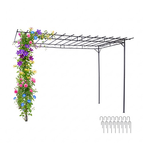 Pergola pavillon roses - à,