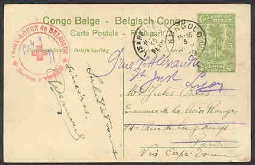 Belgian congo 1919 - belgian,