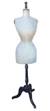 Ancien Mannequin Buste Stockman Taille De Guêpe Couture Napoléon 3 / 19 Ème 