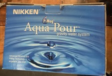 Nikken PiMag Aqua Pour Gravity Water System, Missing Filter, Pre Filter & Rocks