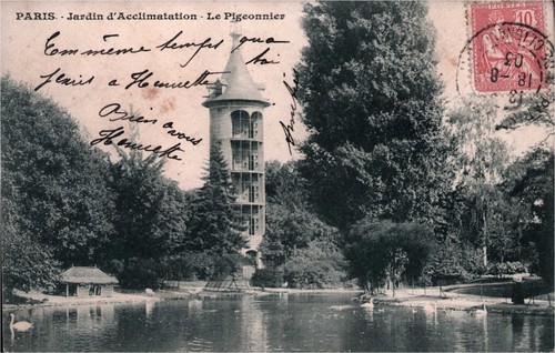 Cpa paris jardin - -,