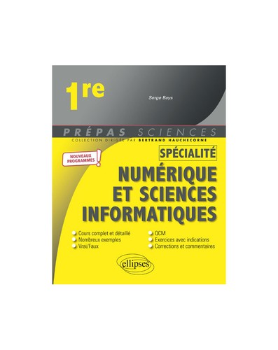 Livre première numériques - livre,