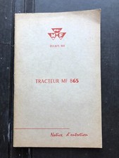 Massey Ferguson MF865 Tractor Vintage Service Manual/Manual