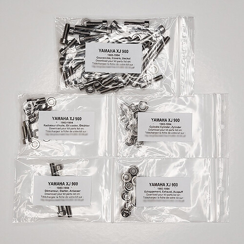 Yamaha 900 1983 1994 kit - 1983-1994,
