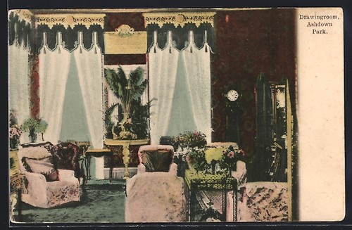 Ashdown park drawing room - ashdown,