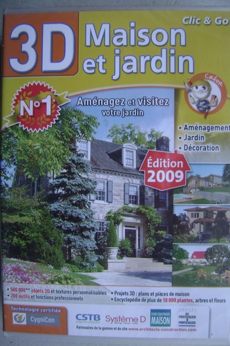 Maison jardin 1 pc - 3d, n°1