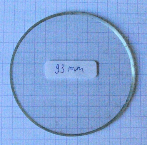 Verre rond plat - ,, ronde