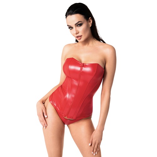 Corset rouge mysteria f355 - corset,