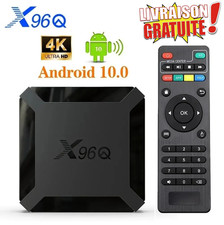 X96Q Android 10 TV Box 4K Ultra HD 2GB/16GB Meilleur Prix WiFi HDMI