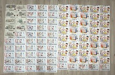 Lot of 95 Blotter La Vache Qui Rit / Le Manège Enchanté / Larousse