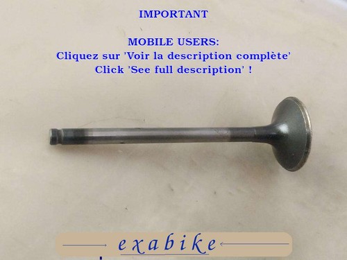 Soupape admission pour - soupape,