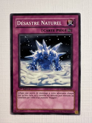 Carte oh désastre - yu, gi