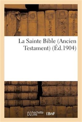 Sainte bible ancien - la, (ancien