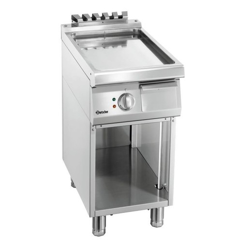 Plaque grill lisse bartscher - plaque,
