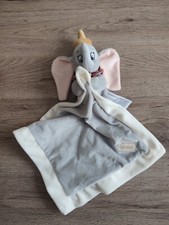 Doudou éléphant Dumbo gris
