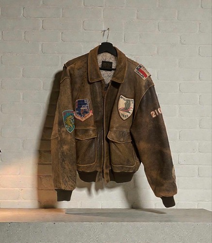 Avirex veste blouson cuir - avirex, en