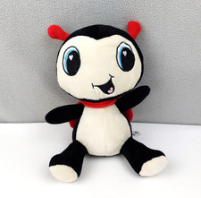 Peluche coccinelle noir écru