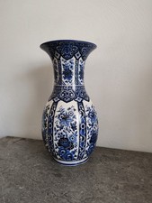 1950s Delfia Vase. Height 36cm. Vintage Italian Porcelain
