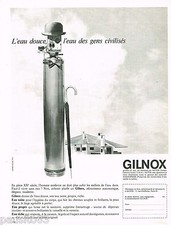 ADVERTISING ADVERTISING 065 1965 GILNOX water softener