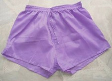Short nylon lilas légèrement transparent, lightly see-through