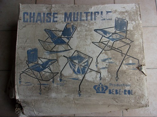 Chaise haute vintage - chaise,