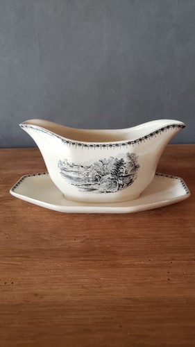 Saucière faïence boch - saucière,