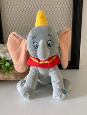 724⚜️ Plush Cuddly Toy The Elephant Dumbo Musical Disney Height 30 Cm