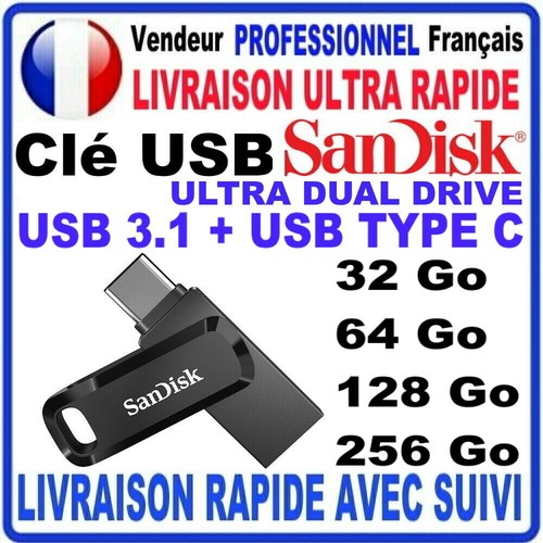 Clé usb 32go - 128go, 256go