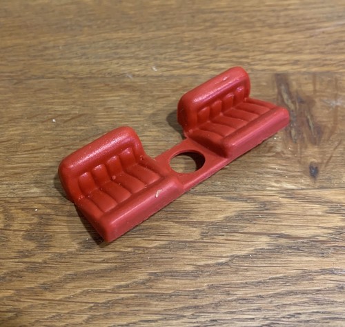 Banquette double rouge - banquette, pour