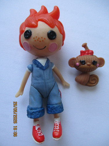 Poupée mini lalaloopsy ace - poupée,