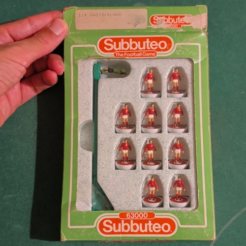 Subbuteo team switzerland ref - subbuteo,