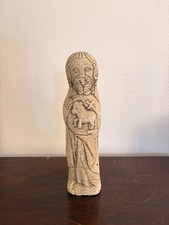 Ancien Sculpture Pierre Saint