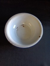 Bassine Émaillée Blanche