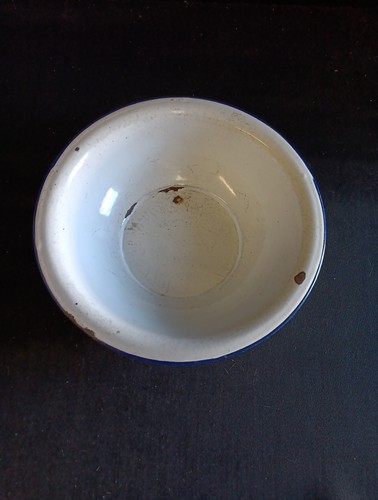 Bassine émaillée blanche - Émaillée,