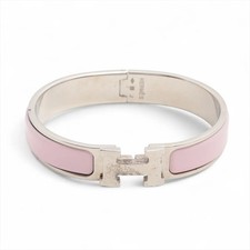 Hermès H Bangle Clic Clac PM Bangle GP pink x silver