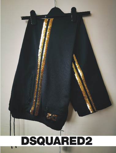 Dsquared2 black pants with - dsquared2,