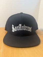 GTA Grand Theft Auto San Andreas Ryder Black Snapback Hat Cap Rockstar Games