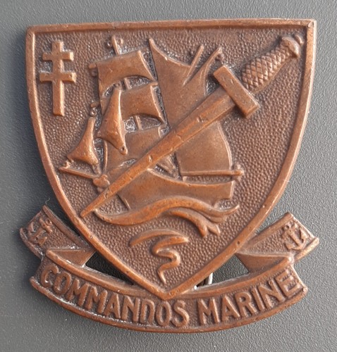 Badge béret commandos - béret, marine