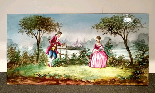 Ancienne peinture scène - ancienne,