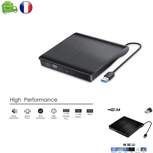 Lecteur dvd externe - dvd, 3.0