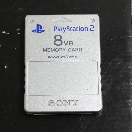 Carte memoire ps2 grise mb - carte,