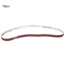 10PCS Sanding Belt Aluminium